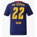 RB Leipzig David Raum #22 Bortedrakt 2025-26 Korte ermer
